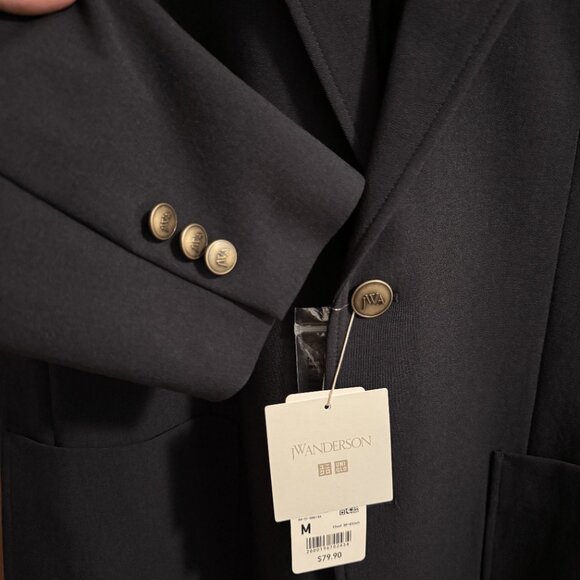 Uniqlo & JW Anderson navy blue jacket new! - Picture 3 of 4